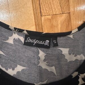 Sourpuss bat dress